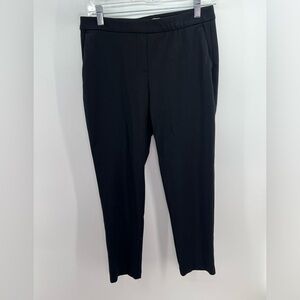 Emma & Olivia black stretchy pullon dress ankle pants with pockets s small